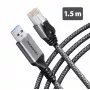 Goobay Adaptador AXAGON ADE-AM15 USB-A para Gigabit Ethernet com cabo CAT6 de 1,5 m integrado