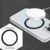 Anel magnético universal MagSafe Tech-Protect MagMat, preto e prateado (2 un.)