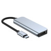 Hub USB-C 4-em-1 Tech-Protect V2, cinzento