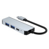 Hub USB-C 4-em-1 Tech-Protect V2, cinzento