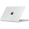 Capa Tech-Protect SmartShell para Apple MacBook Air 13 2022-2024, transparente cristalino