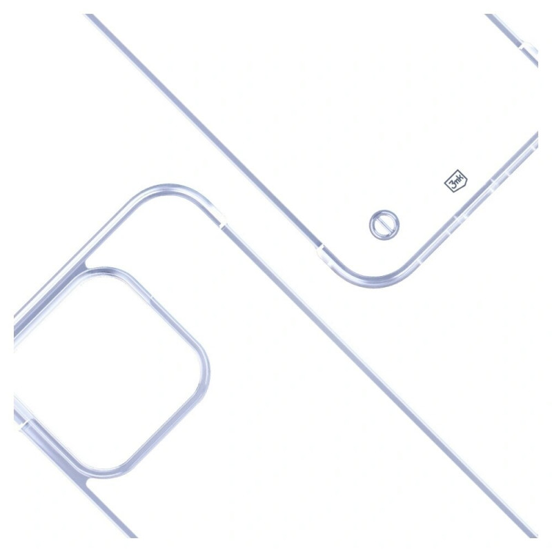 Capa para smartphone 3mk Just20g Clear Case Apple iPhone 15 Pro, transparente