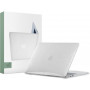 Capa Tech-Protect SmartShell para Apple MacBook Air 13 2022-2024, transparente com glitter