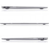 Capa Tech-Protect SmartShell para Apple MacBook Air 13 2022-2024, transparente com glitter
