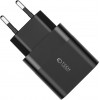 Carregador de parede Tech-Protect C30W de 2 portas, USB-C PD 30W e USB-A QC 3.0, preto