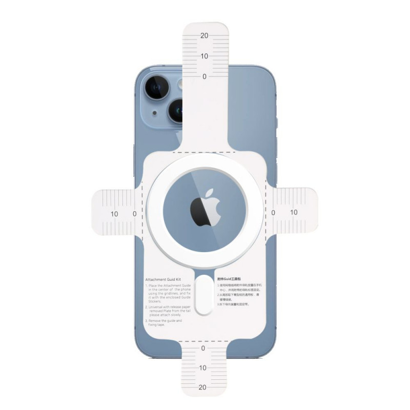 Anel magnético universal MagSafe Tech-Protect Magmat, branco