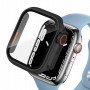 Capa Tech-Protect Defense360 para Apple Watch 4/5/6/7/8/9/SE 44/45 mm, preta/laranja