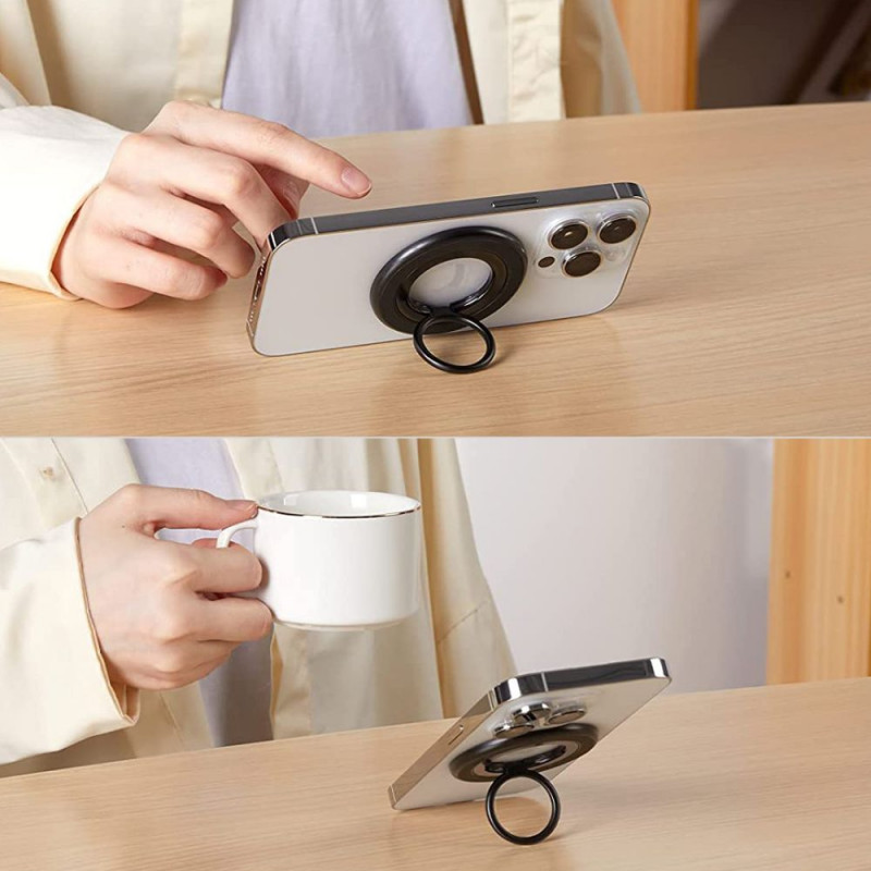 Anel para telemóvel Tech-Protect Magnetic MagSafe, cinzento