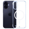 Capa para smartphone 3mk Just20g MagCase Apple iPhone 16, transparente