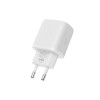 Carregador de parede Tech-Protect C20W 2 portas PD 20W QC 3.0 com cabo Lightning, branco