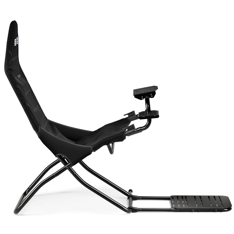 Cockpit de corrida dobrável Next Level Racing GTLite Air, malha SIMAERO, preto