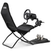Cockpit de corrida dobrável Next Level Racing GTLite Air, malha SIMAERO, preto