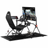 Cockpit de corrida dobrável Next Level Racing GTLite Air, malha SIMAERO, preto