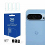 Vidro híbrido 3MK Lens Protection para lente de câmara Google Pixel 9 Pro (4 unid.)