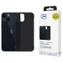 Capa para smartphone 3mk Just20g Matt Case Apple iPhone 15 Plus, preto mate