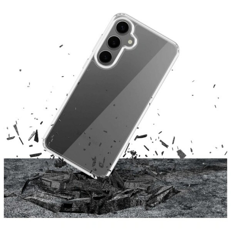 Capa 3MK Armor para Samsung Galaxy S25+, transparente, policarbonato
