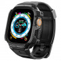 Spigen Rugged Armor Pro Strap Case para Apple Watch Ultra 1 / 2 / 3 49 mm, preto