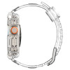 Spigen Rugged Armor Pro Strap Case para Apple Watch Ultra 49 mm, Crystal Clear