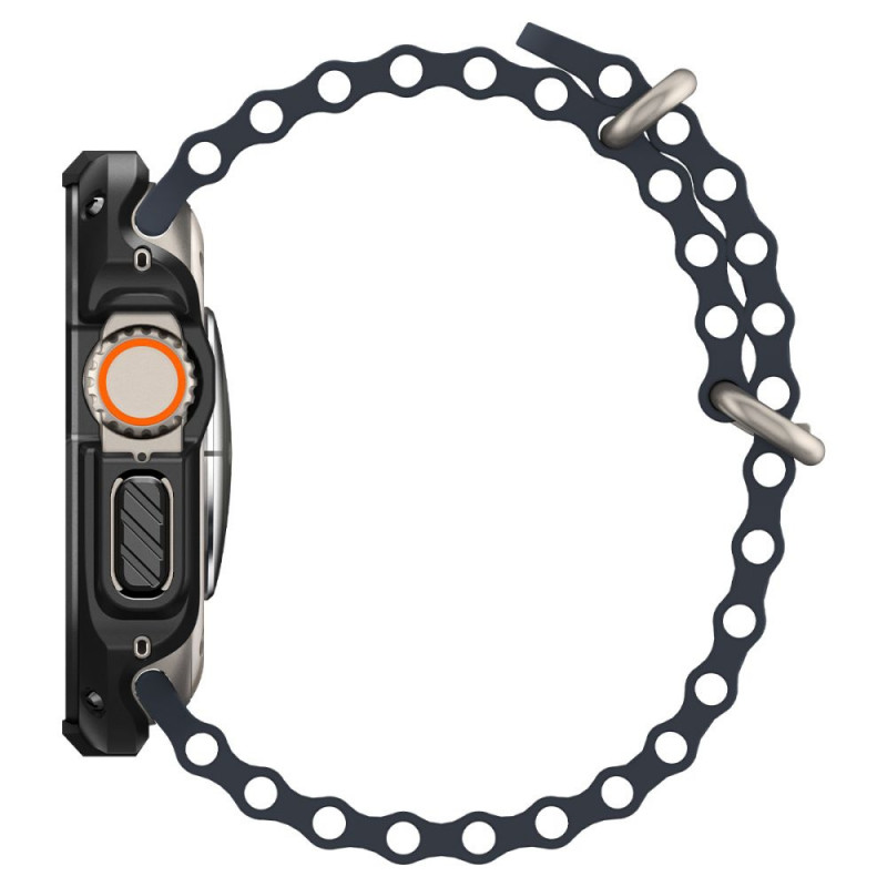 Capa Tough Armor Spigen para Apple Watch Ultra 49 mm, preta