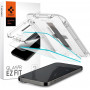 Spigen GLAS.tR EZ Fit Vidro Temperado para Apple iPhone 14 Pro, Transparente (2 unid.)