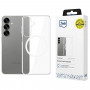 3MK Clear MagCase para Samsung Galaxy S25+, MagSafe, transparente