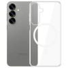 3MK Clear MagCase para Samsung Galaxy S25+, MagSafe, transparente