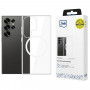 3MK Clear MagCase para Samsung Galaxy S25 Ultra, MagSafe, transparente
