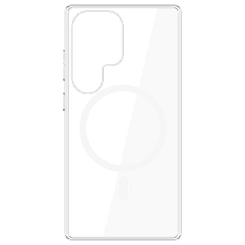 3MK Clear MagCase para Samsung Galaxy S25 Ultra, MagSafe, transparente