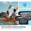 Bolsa de cintura impermeável universal Spigen Aqua Shield A620 IPX8, preta
