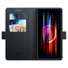 Capa 3MK Wallet Case para Samsung Galaxy S25 Ultra, preta