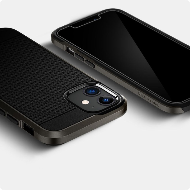 Spigen GLAS.tR EZ Fit Vidro Temperado para Apple iPhone 12 / 12 Pro (2 un.)