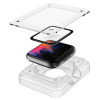 Protetor de ecrã de vidro híbrido Spigen ProFlex EZ Fit AFL01220 para Apple Watch 4/5/6/7/8/9/SE 44/45 mm