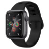 Protetor de ecrã de vidro híbrido Spigen ProFlex EZ Fit AFL01220 para Apple Watch 4/5/6/7/8/9/SE 44/45 mm