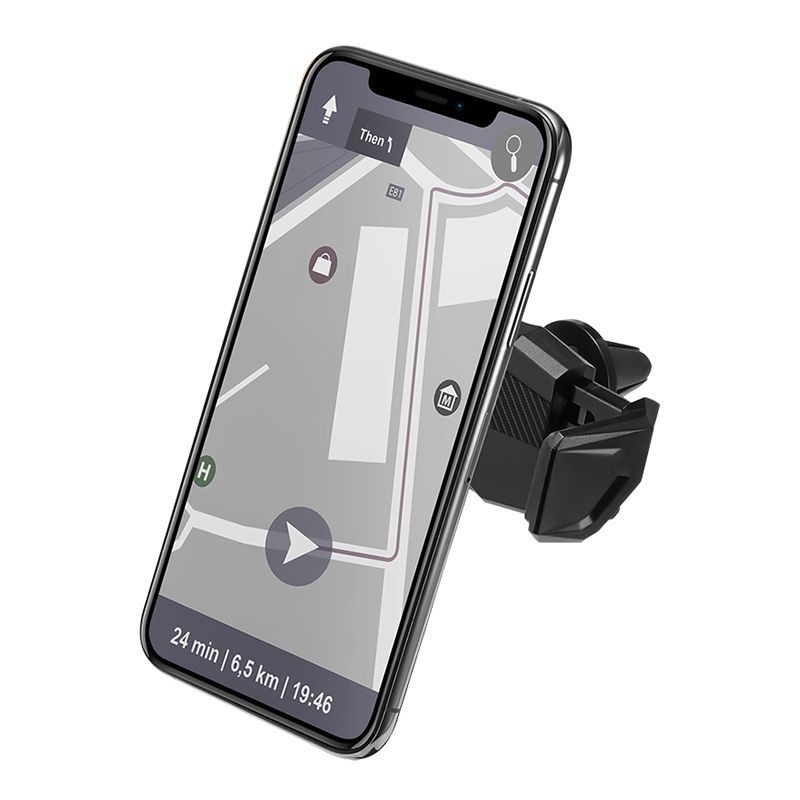 Spigen Click.r 000CP26265 suporte de telemóvel para saída de ar do automóvel, preto
