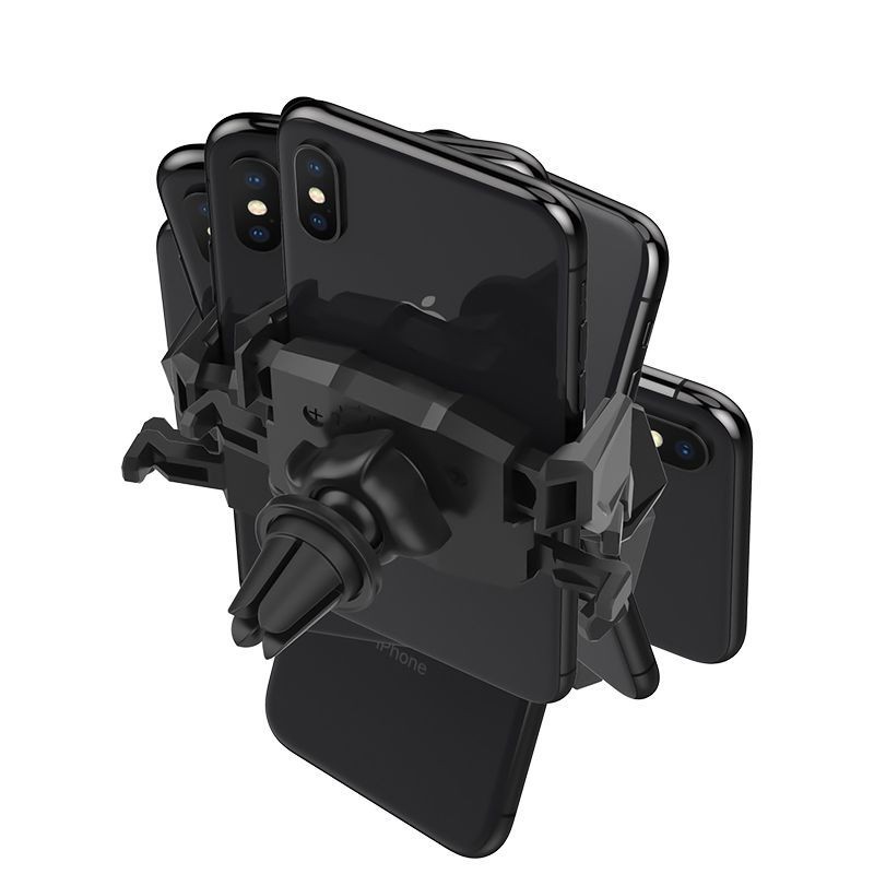 Spigen Click.r 000CP26265 suporte de telemóvel para saída de ar do automóvel, preto