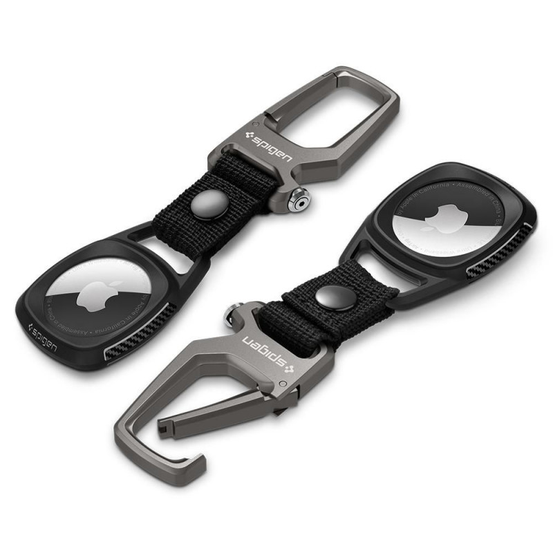 Capa Spigen Rugged Armor para Apple AirTag, preto mate