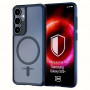 3MK Satin Armor MagCase para Samsung Galaxy S25+, MagSafe, transparente, policarbonato