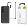 Capa 3MK Satin Armor Case+ para Samsung Galaxy S25, transparente