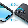 Capa Tech-Protect Magmat MagSafe para Apple iPhone 14 Pro (THP1297), preto mate