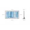 Samsung GQ65LS03HWUXZG The Frame Pro Neo TV 4K de 65 polegadas, modelo 2026, Wireless One Connect Box