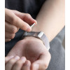 Pulseira Ringke Metal One Mesh RGK12091 para Apple Watch, 44/45/46/49 mm, prateada