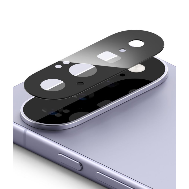 Protetor de lente de câmara Ringke Camera Full Cover para Google Pixel 11, vidro temperado 9H, preto (2 un.)