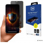 Película protetora de ecrã mate com privacidade 3MK Silky Matt Privacy para Samsung Galaxy S23 5G