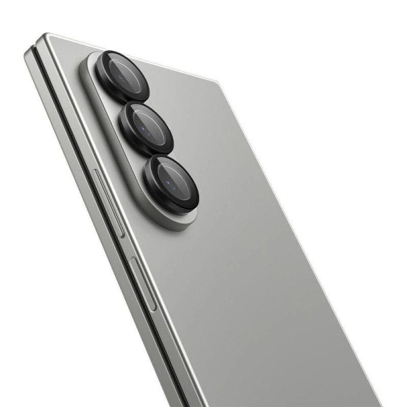 Spigen Optik Pro HD Glas.tR EZ Fit AGL09581 Protetor de câmara para Samsung Galaxy Z Fold 7 / 8 Ultra, preto (2 un.)