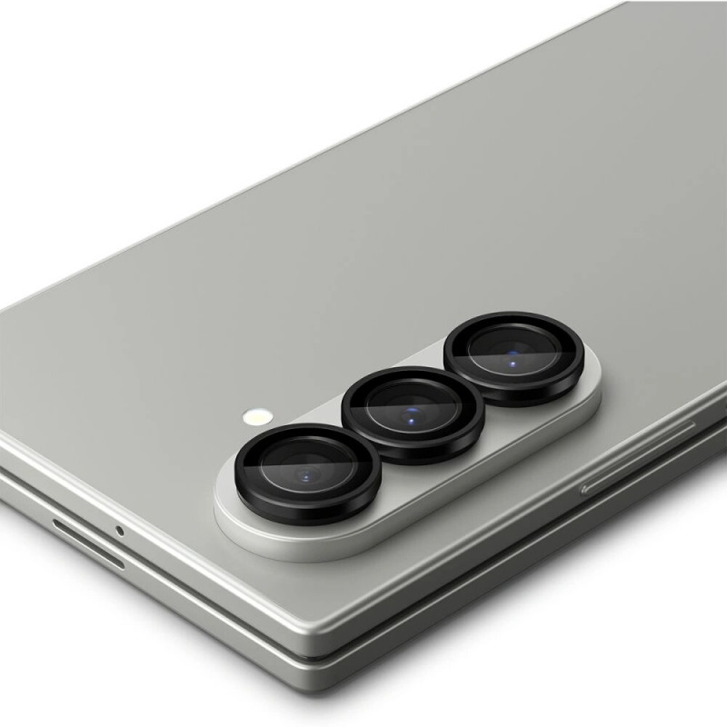 Spigen Optik Pro HD Glas.tR EZ Fit AGL09581 Protetor de câmara para Samsung Galaxy Z Fold 7 / 8 Ultra, preto (2 un.)
