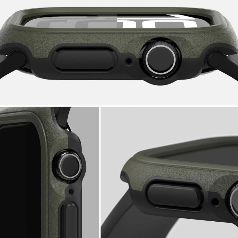 Capa Ringke Onyx para Apple Watch 10 / 11 46 mm, verde-escuro