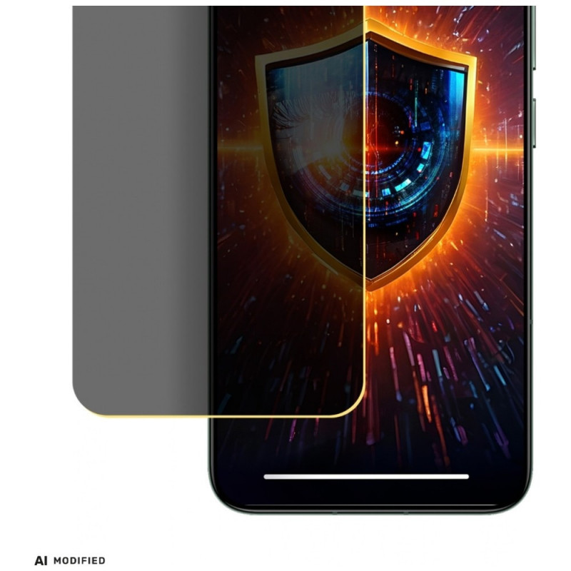 Película protetora de ecrã mate com privacidade 3MK Silky Matt Privacy para Xiaomi 14