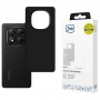 Capa 3MK Matt Case Pro para Xiaomi Redmi Note 14 Pro 5G / Poco X7 5G, preta