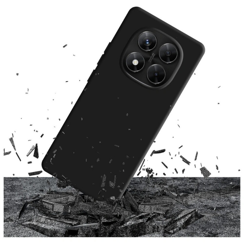 Capa 3MK Matt Case Pro para Xiaomi Redmi Note 14 Pro 5G / Poco X7 5G, preta