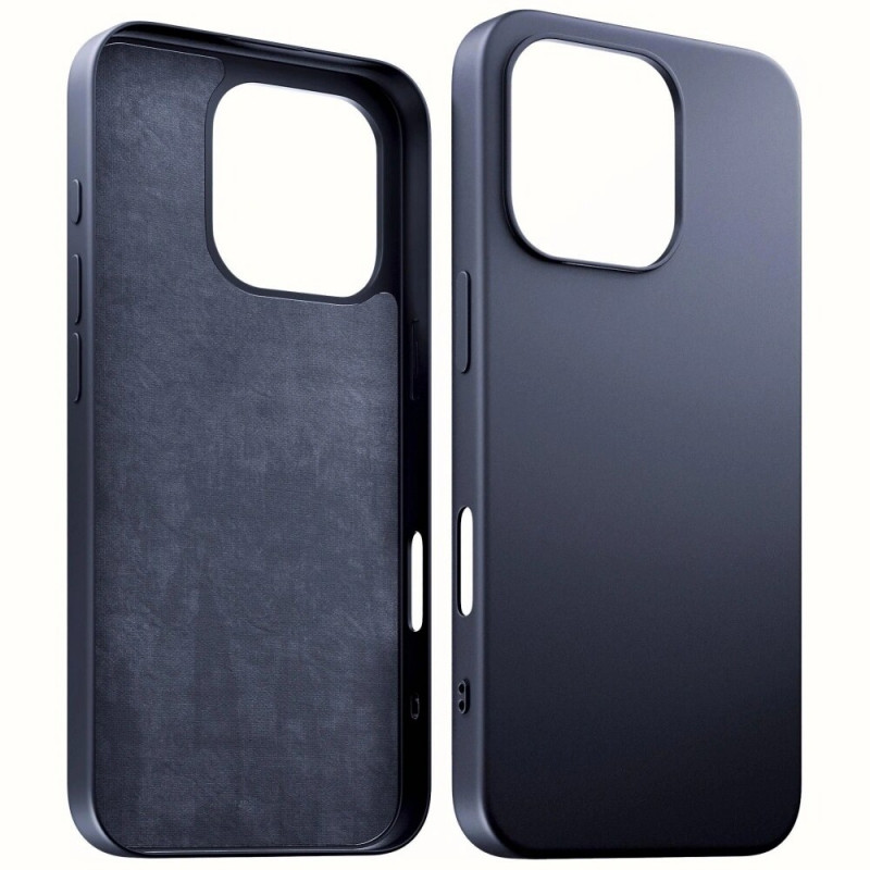 Capa 3MK Matt Case Pro para Apple iPhone 16 Pro, preto